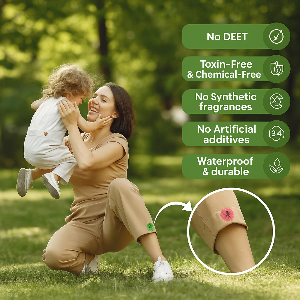 Mosquito Repellent Patches For KIDS ( 12 hours of MOSQUITO PROTECTION) 36 PCS.