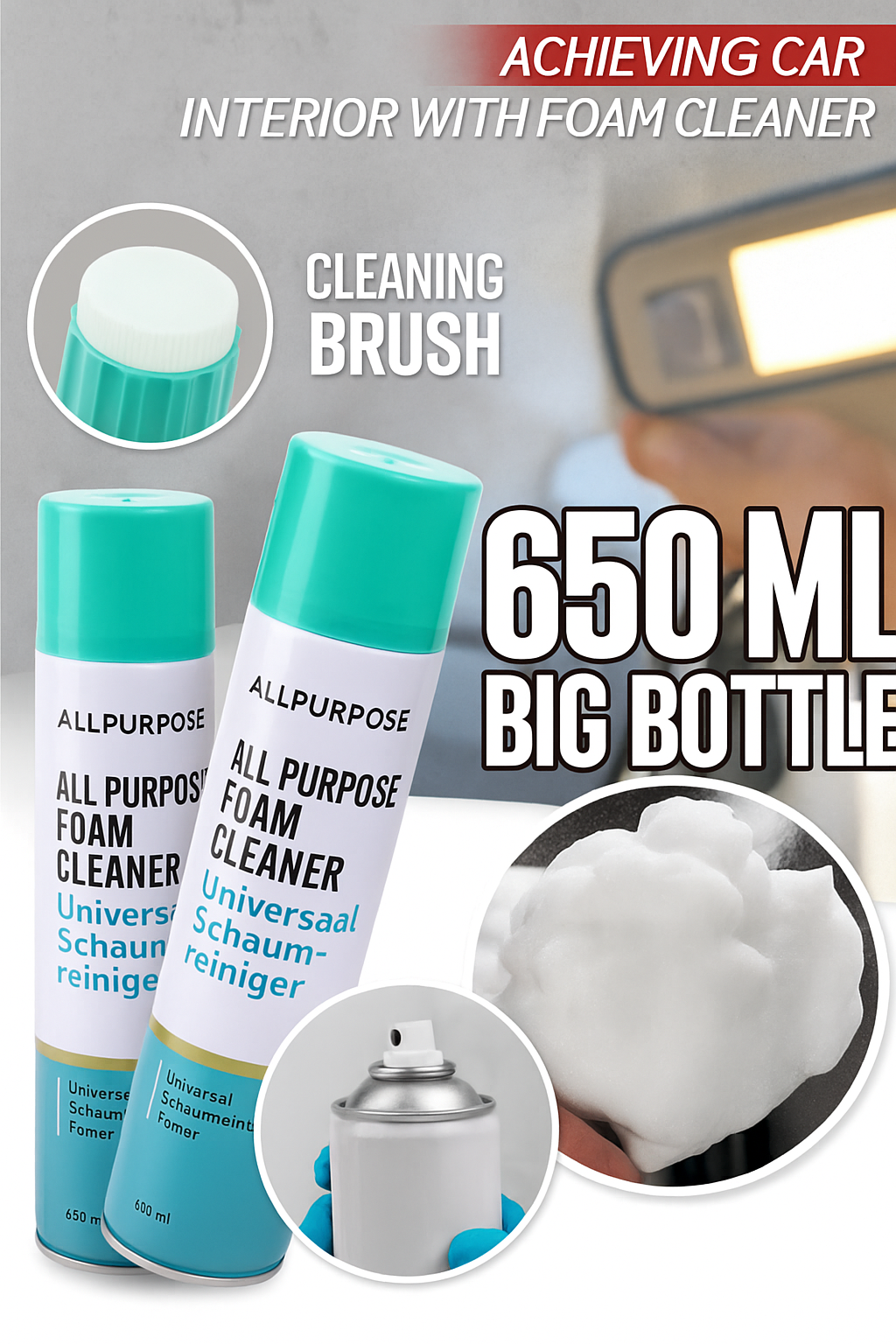 Multipurpose Foaming Spray ( All in one Cleaner)