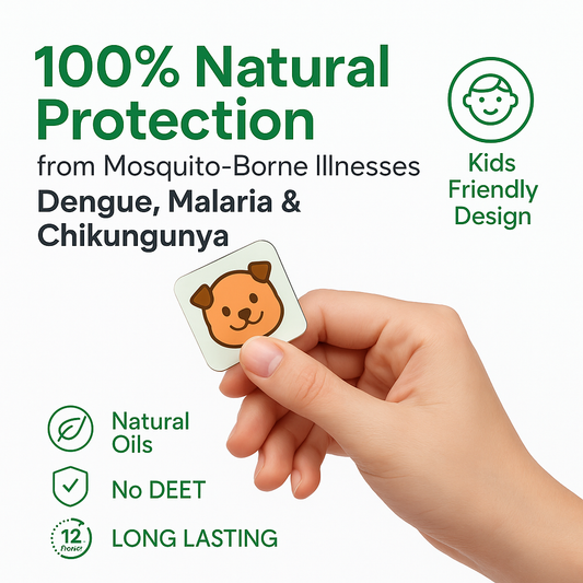 Mosquito Repellent Patches For KIDS ( 12 hours of MOSQUITO PROTECTION) 36 PCS.